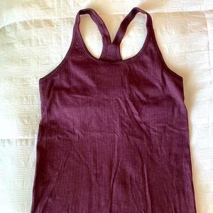 Lululemon Ebb to the Street ribbed tank